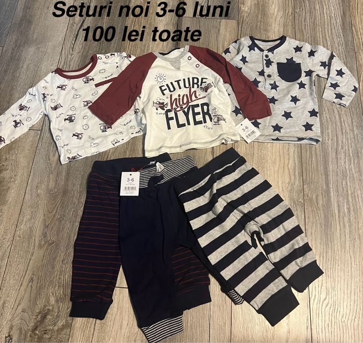 Seturi 3-6 si 9-12 luni