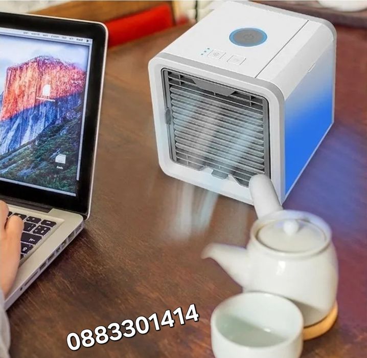 Мини климатик Air Cooler Въздушен охладител 12V USB