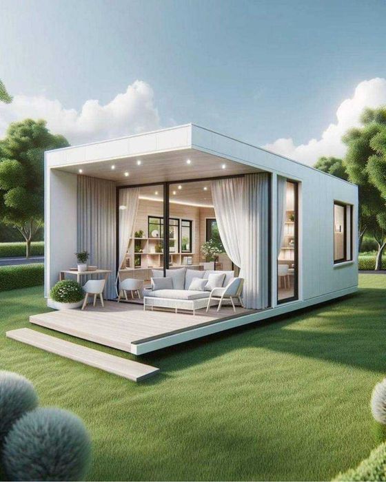 Modul uy konteyner ofis do‘kon Модульный дом контейнер офис магазин