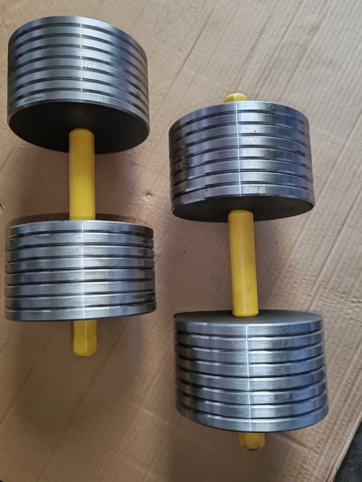 Гантели разборные, по двадцать кг