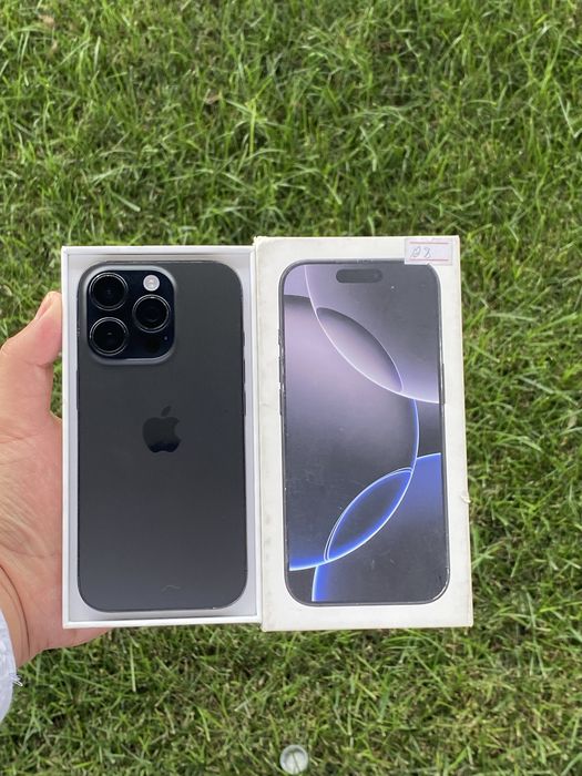 IPhone 16 Pro 128 tali karobka dakment