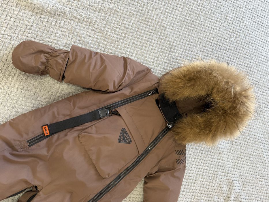 Комбинезон зимний трнсформер от 0-2 лет