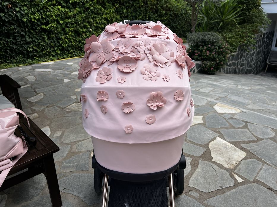 3в1 Cybex E-Priam 4 Simply flowers pink