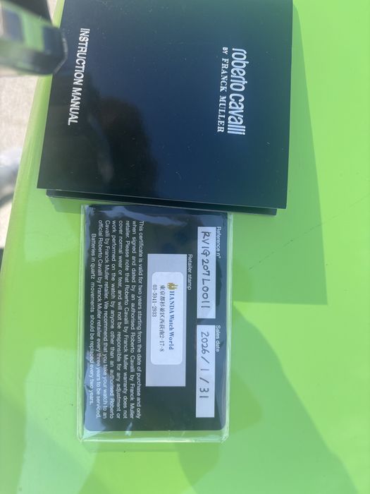 Roberto cavalli by franck muller