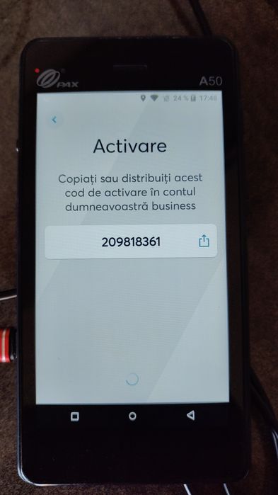 Terminal POS PAX A50