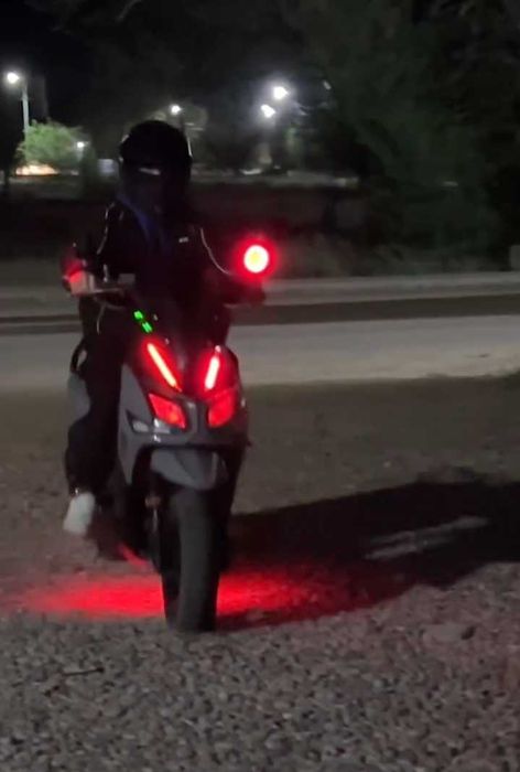 самурай мопед 1800км