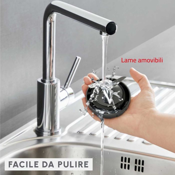 Блендер Moulinex Blendeo+ (LM2C08F0) 450W, 1.5L, 2 скорости