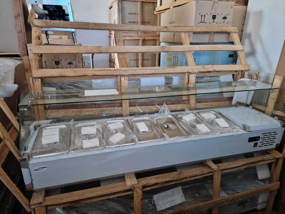 REDUCERE Salatiera 1.8m vitrina rece ingrediente -TRANSPORT GRATUIT