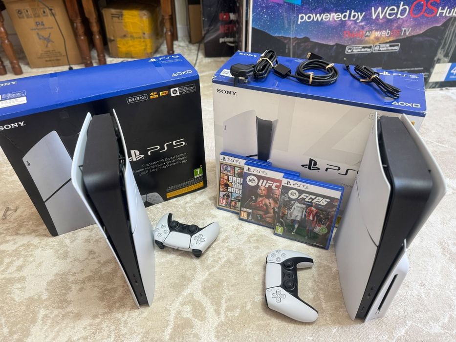 Продам ps5 5Playstation slim новые
