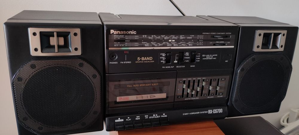 Radiocasetofon boombox Panasonic RX-CS700 impecabil