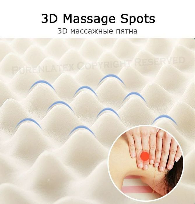 Latex podushka  производства Тайланд натуральный латекс