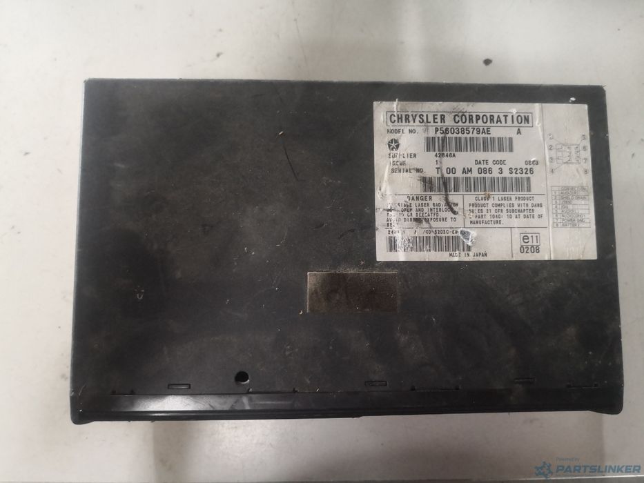 Magazie Cd Jeep Grand Cherokee Ii (Wj, Wg) [ 1998 - 2005 ] Oem P560385