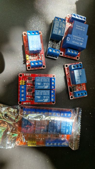 ESP32 / Arduino компоненти – релета, дисплеи, сензори, захранвания и модули
