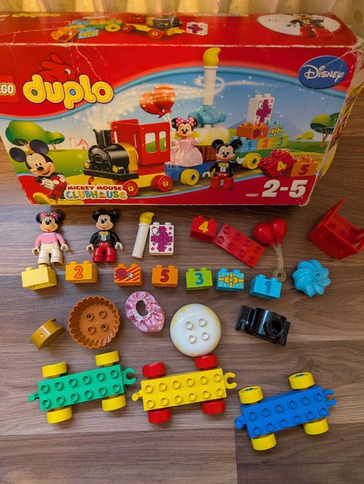 LegoDuplo Parada de ziua MickeysiMinnie (10597)+Primul meu Minnie