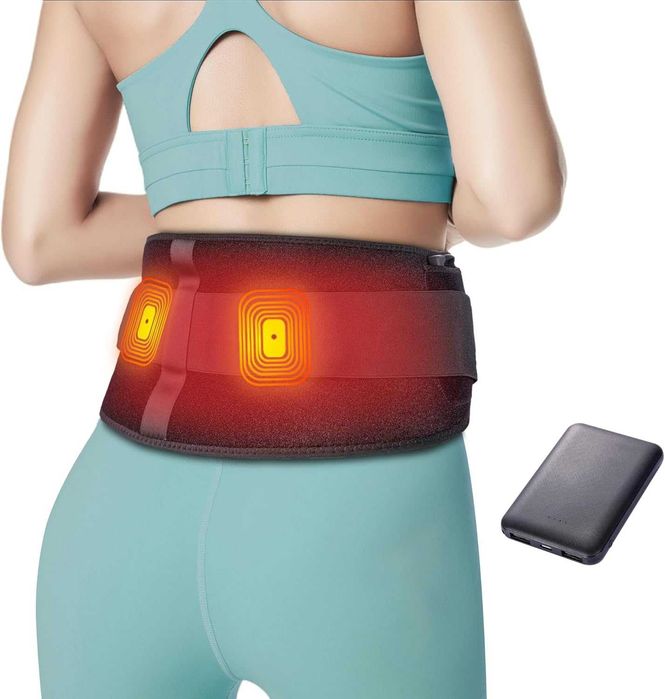 Масажен нагревателен колан за болки в гърба