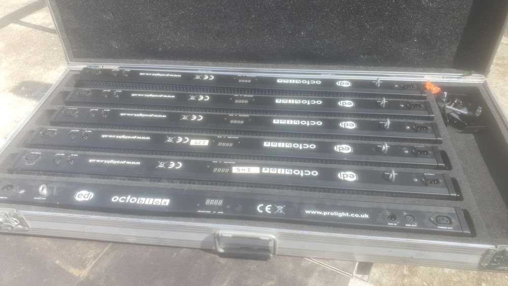 Vând pari led, bare led, proiectoare de exterior RGB DMX