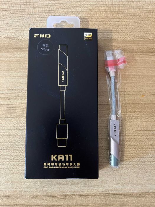Amplificator casti Fiio KA11 ptr iPhone DAC Hi-Res nou