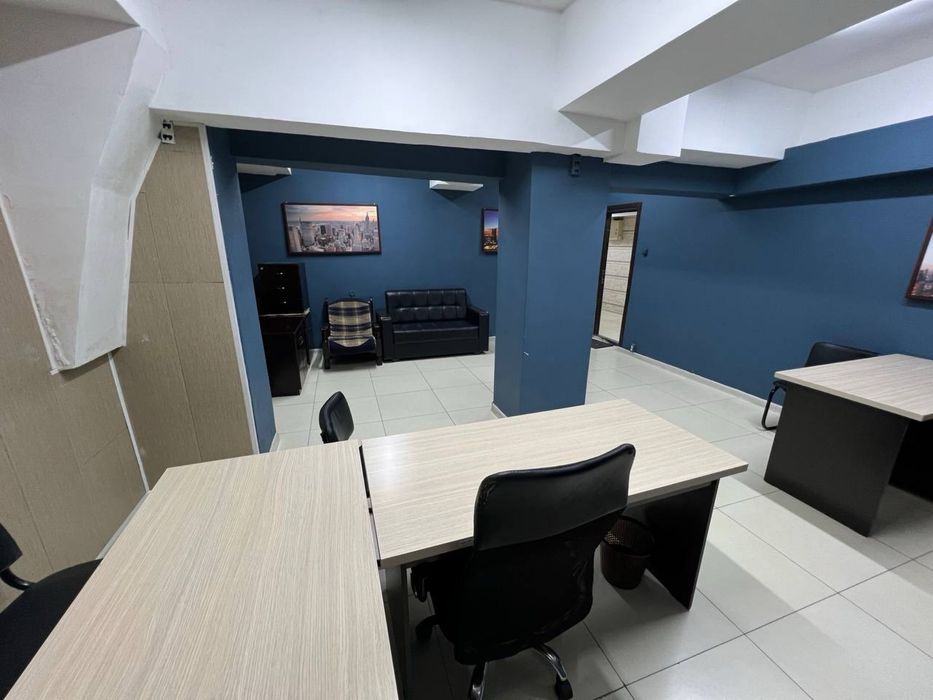 Аренда под офис 3 минут от метро Новза с мебелью Подвол