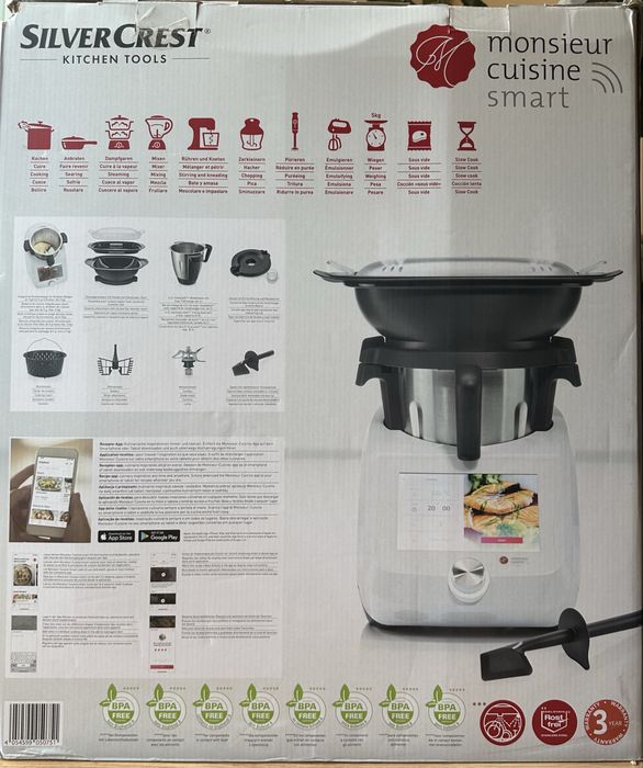 Robot de bucatarie cu functie de gatit