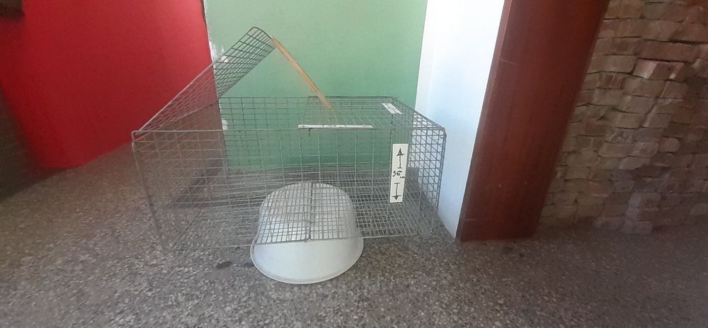 Метални клетки за зайци