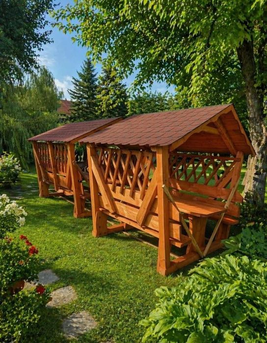 Foisor rustic de gradina