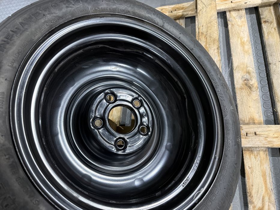 КАТО НОВА 15” Патерица Джанта С Гума 5х114.3 за-KIA/HYUNDAI-4Tx15,ET30