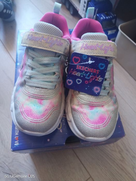 Детски Светещи маратонки Skechers 29