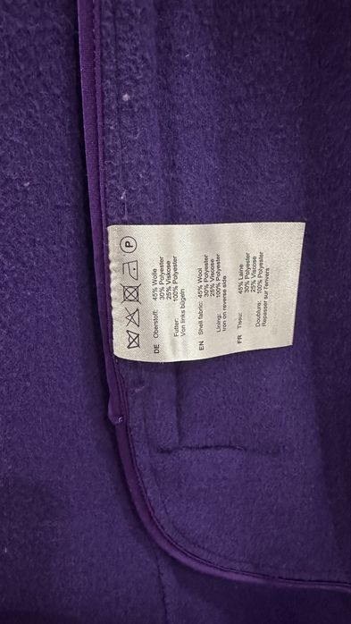 Пальто шерсть Halhuber Handmade 34