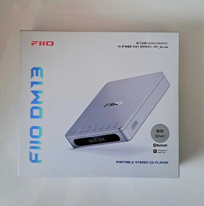 FiiO DM13. Cd-Player portabil. Bluetooth. Qualcomm aptX HD
