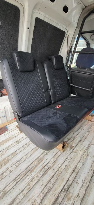 3 ряд сидений +чехлы  на Лада Ларгус (рестайлинг) 2021 года.