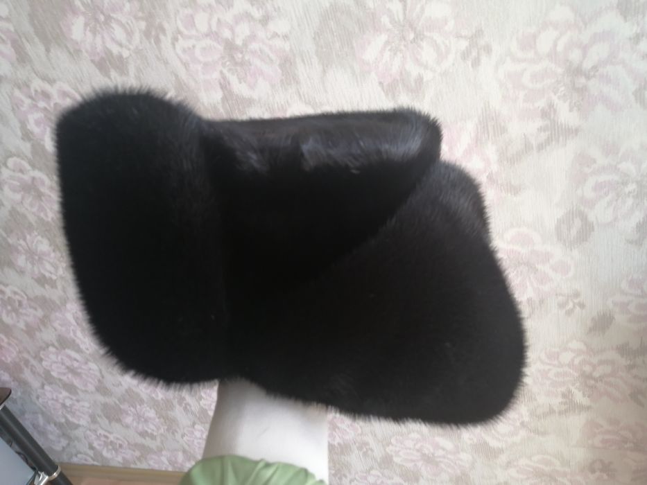 Шапка ушанка мужская