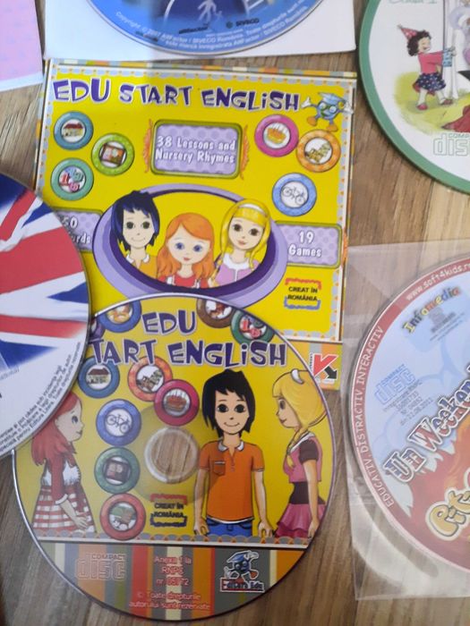Lot engleza incepatori Dvd manual Cd