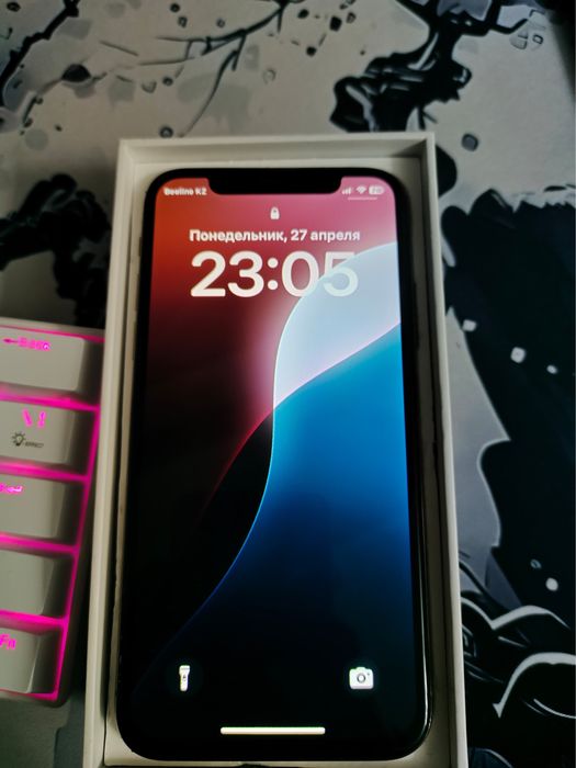 айфон хс 63% каробка есть