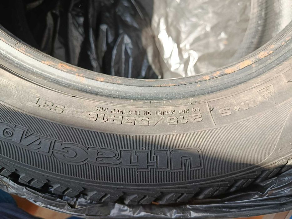 Комплект Зимняя резина Goodyear UltraGrip Ice+ 215/55 R16 93T 4 шт