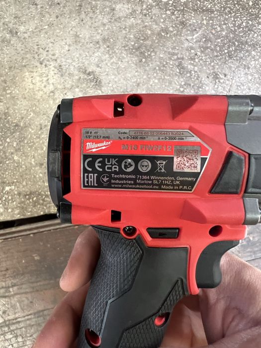 Vand inpact Milwaukee M18 FIW2F12 model 2024