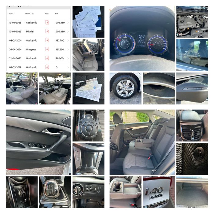 Hyundai i40*af.2018/luna 05*euro 6*factura+fiscal*1.7 diesel-CRDI*nr.rosii