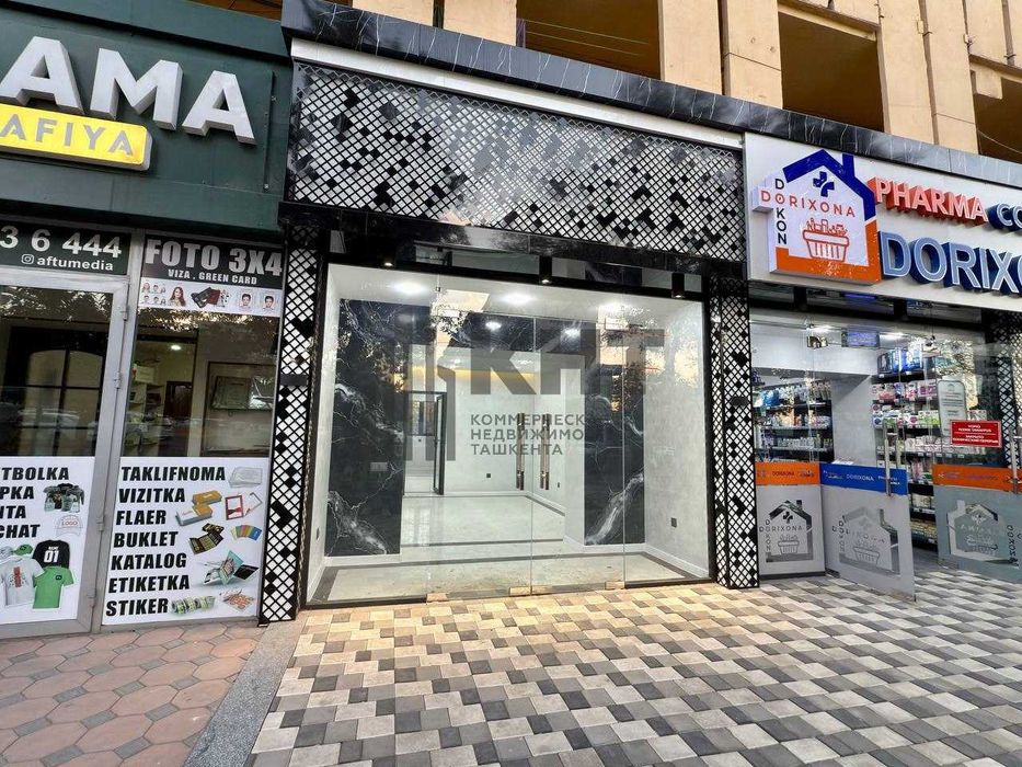 Аренда офиса с ремонтом 48м2 напротив мечети Бадамзара