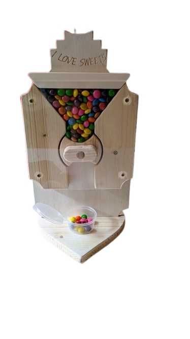 Dozator bomboane\dulciuri Handmade Lucru manual Lemn masiv