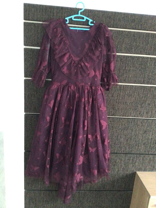 Rochie elegantă din dantelă pentru fetiță 11 ani