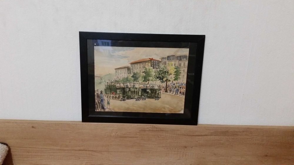 Чудесен акварел, рисуван около 9.9.1944 година.