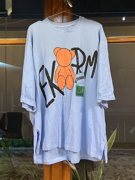 Женская футболка оверсайз размер