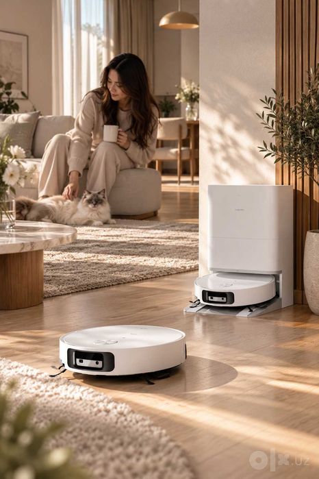GLOBAL! Умный Робот-пылесос Xiaomi Robot Vacuum 6, функция LIDAR