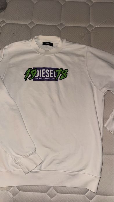 Дамска блуза с дълъг ракав Diesel широчина-55см дължина-70см