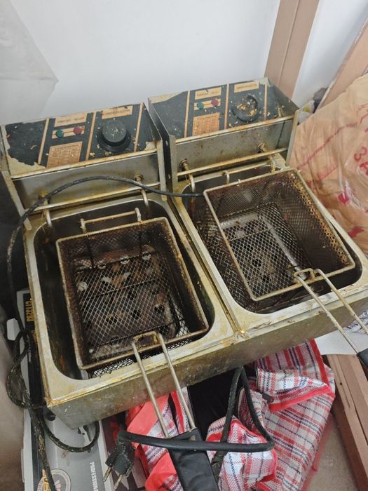 Фритюрница  двойная