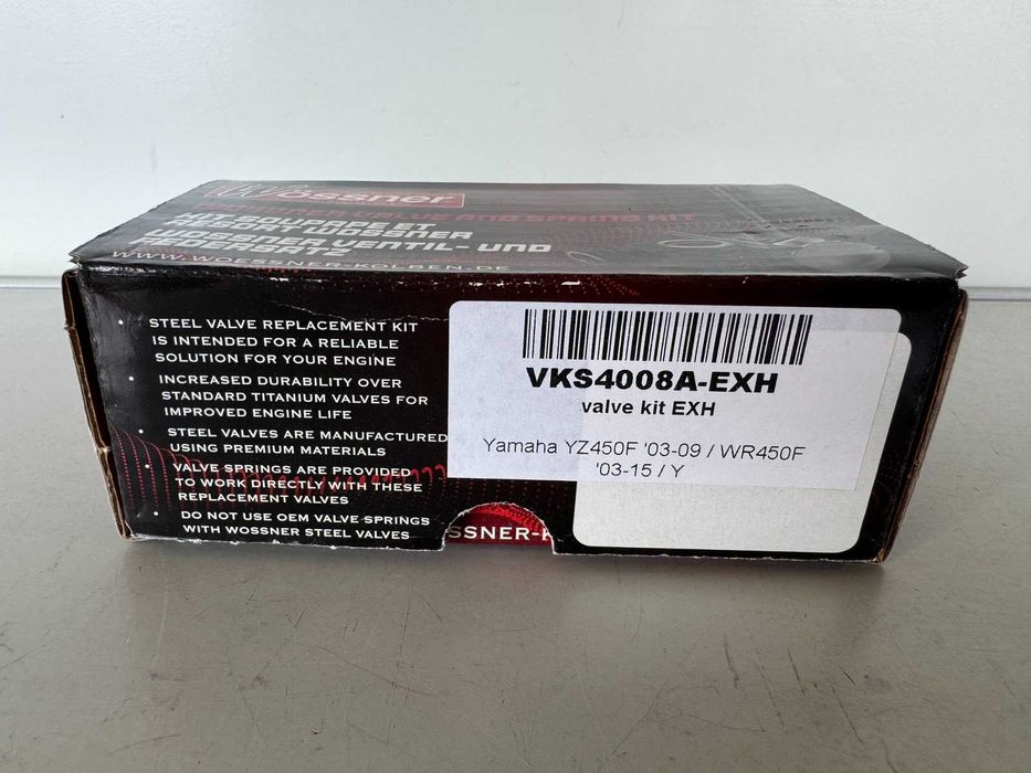 Wossner клапани с пружини Yamaha YZ450F 2003 -2009   WR450F 2003 -2015