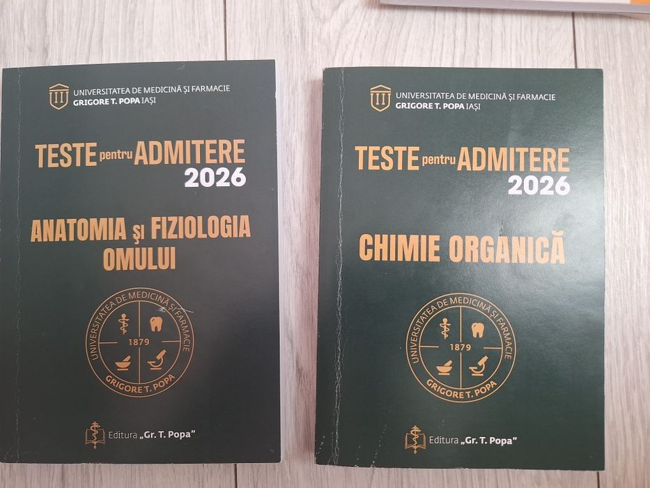Culegeri admitere medicină