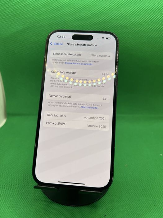 Iphone 16 256gb 92% bat la cutie•Amanet Lazar Crangasi•55028