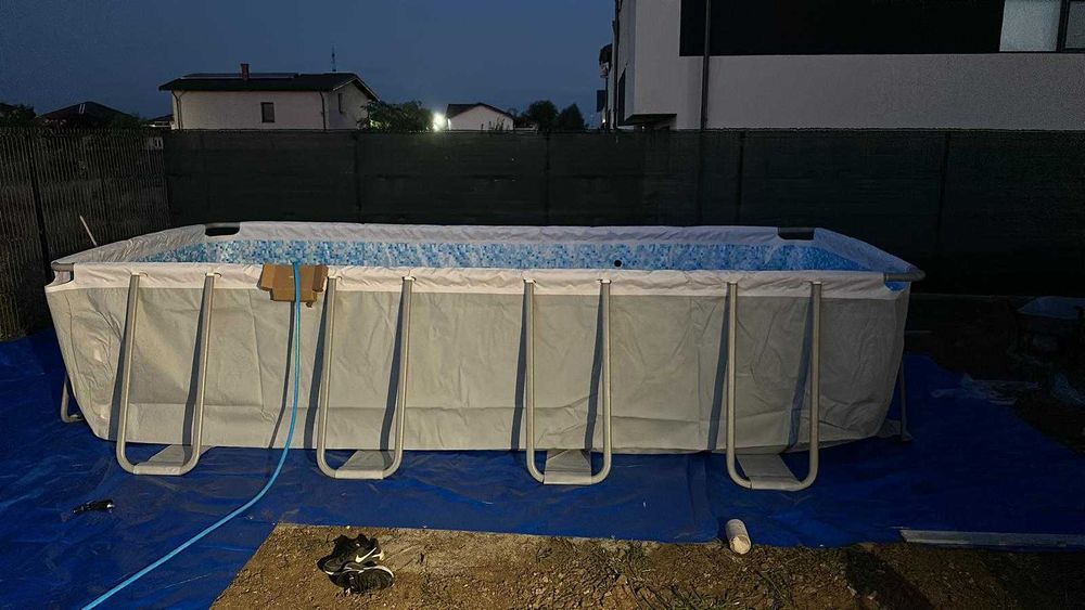 Piscină cu cadru metalic Bestway Power Steel™ 549x274x122