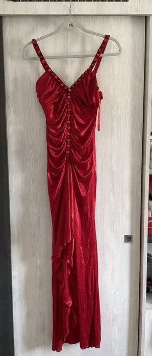 Rochie de seara, cu trena