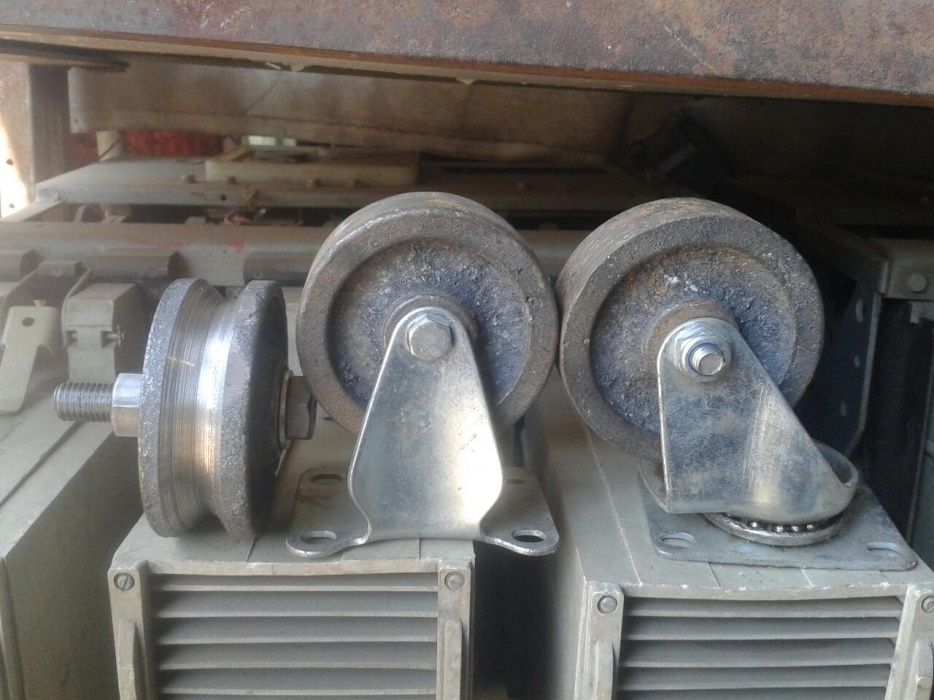 Чугунной колесо для ворота